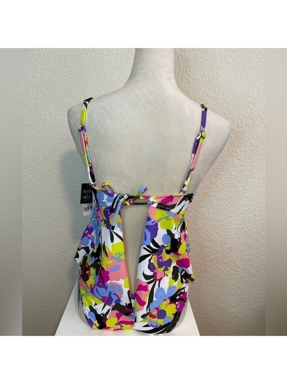 Bar III Paradise Garden Bikini Set - Picture 4 of 8